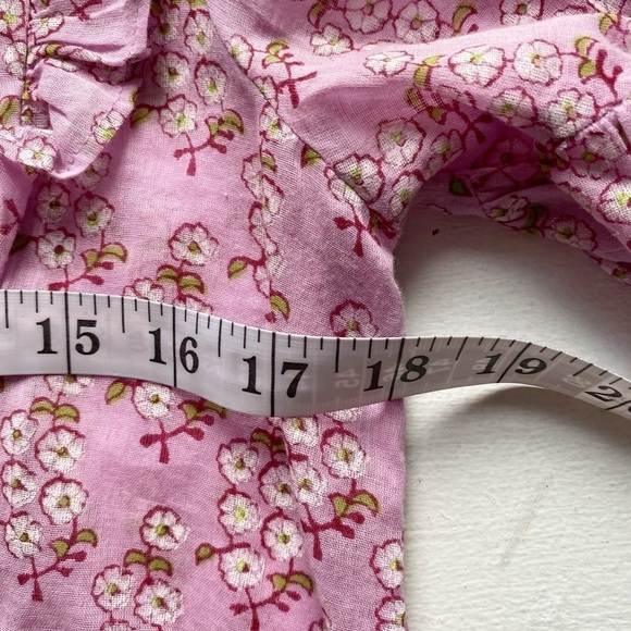 Banjanan Margot Cotton Long Sleeve Top Orchid Size Xs - Picture 11 of 16